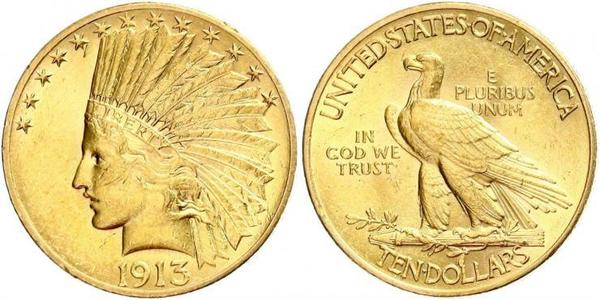 10 Dollar USA (1776 - ) Gold 