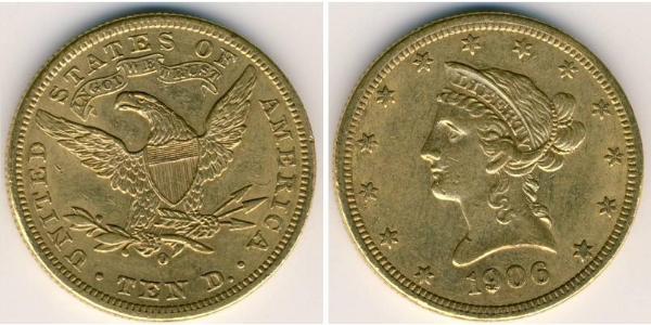 10 Dollar USA (1776 - ) Gold 