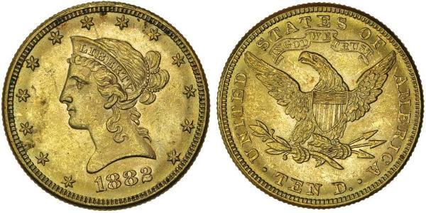 10 Dollar USA (1776 - ) Gold 