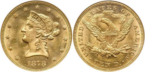 10 Dollar USA (1776 - ) Gold 