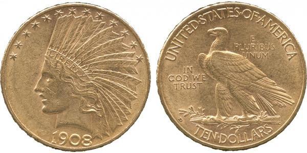 10 Dollar USA (1776 - ) Gold 