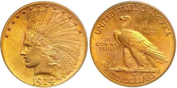 10 Dollar USA (1776 - ) Gold 