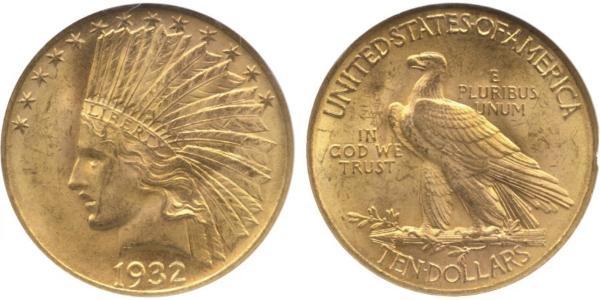 10 Dollar USA (1776 - ) Gold 