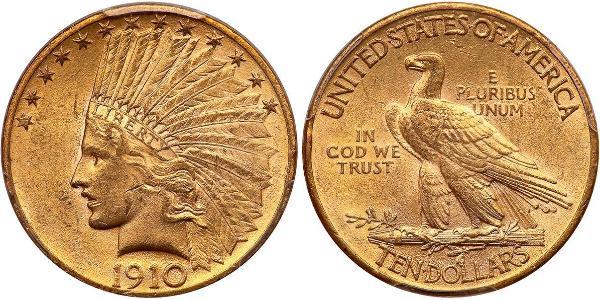 10 Dollar USA (1776 - ) Gold 