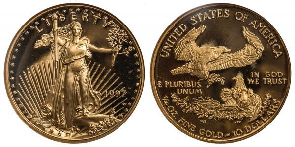 10 Dollar USA (1776 - ) Gold 