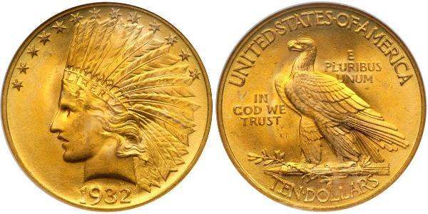 10 Dollar USA (1776 - ) Gold 