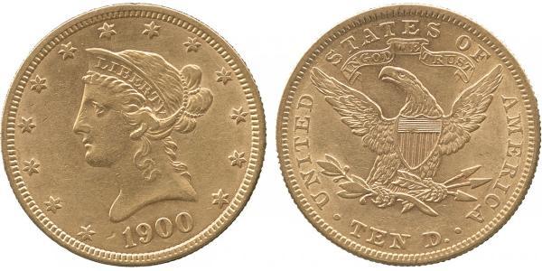 10 Dollar USA (1776 - ) Gold 