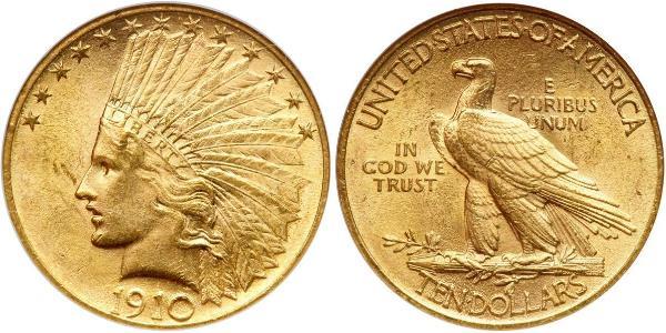 10 Dollar USA (1776 - ) Gold 
