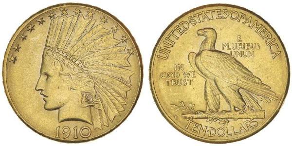10 Dollar USA (1776 - ) Gold 