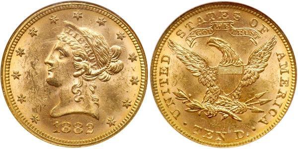 10 Dollar USA (1776 - ) Gold 