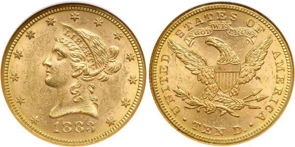 10 Dollar USA (1776 - ) Gold 