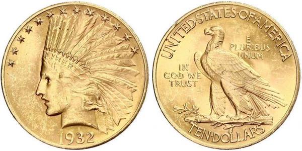 10 Dollar USA (1776 - ) Gold 