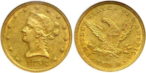 10 Dollar USA (1776 - ) Gold 