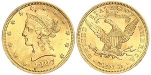 10 Dollar Vereinigten Staaten von Amerika (1776 - ) Gold 