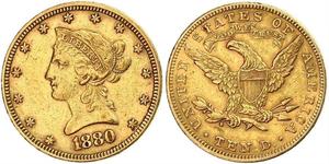 10 Dollar Vereinigten Staaten von Amerika (1776 - ) Gold 