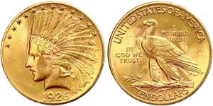 10 Dollar Vereinigten Staaten von Amerika (1776 - ) Gold 