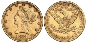 10 Dollar Vereinigten Staaten von Amerika (1776 - ) Gold 