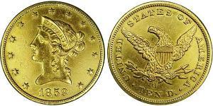 10 Dollar Vereinigten Staaten von Amerika (1776 - ) Gold 