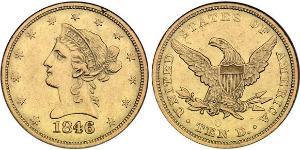 10 Dollar Vereinigten Staaten von Amerika (1776 - ) Gold 