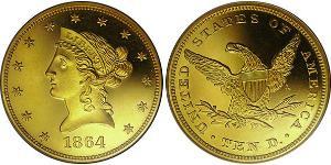 10 Dollar Vereinigten Staaten von Amerika (1776 - ) Gold 
