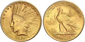 10 Dollar Vereinigten Staaten von Amerika (1776 - ) Gold 