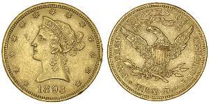 10 Dollar Vereinigten Staaten von Amerika (1776 - ) Gold 