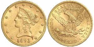 10 Dollar Vereinigten Staaten von Amerika (1776 - ) Gold 