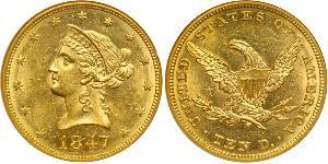 10 Dollar Vereinigten Staaten von Amerika (1776 - ) Gold 