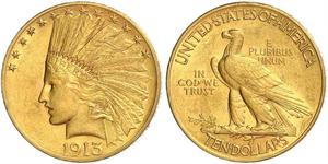 10 Dollar Vereinigten Staaten von Amerika (1776 - ) Gold 