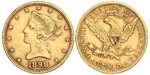 10 Dollar Vereinigten Staaten von Amerika (1776 - ) Gold 