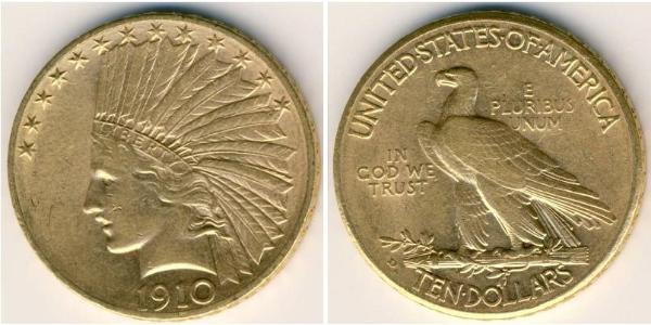 10 Dollar Vereinigten Staaten von Amerika (1776 - ) Gold 
