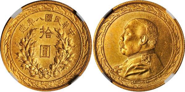10 Dollar Volksrepublik China Gold 