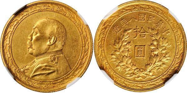 10 Dollar Volksrepublik China Gold 