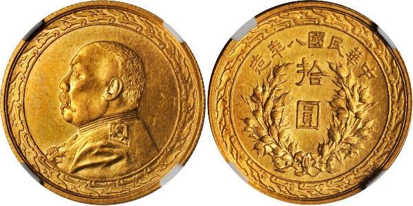 10 Dollar Volksrepublik China Gold 