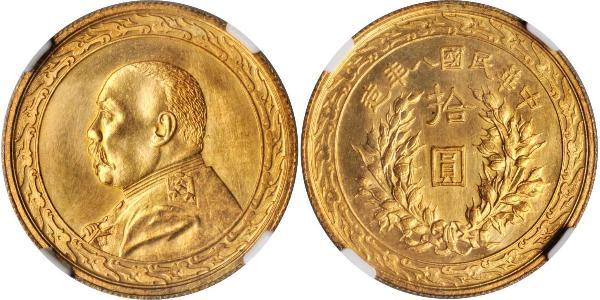 10 Dollar Volksrepublik China Gold 