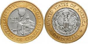 10 Dollar Vereinigten Staaten von Amerika (1776 - ) Gold/Platin 