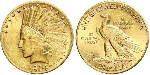 10 Dollar États-Unis d