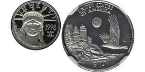 10 Dollar 美利堅合眾國 (1776 - ) Platinum 