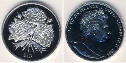 10 Dollar Jungferninseln Silber 