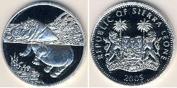 10 Dollar Sierra Leone Silber 