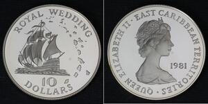 10 Dollar  Silber Elizabeth II (1926-2022)