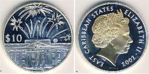 10 Dollar  Silber Elizabeth II (1926-2022)