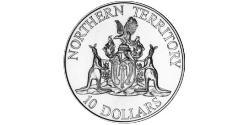 10 Dollar Australia (1939 - ) Silver Elizabeth II (1926-2022)