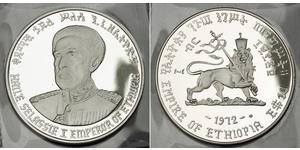 10 Dollar Ethiopia Silver Haile Selassie