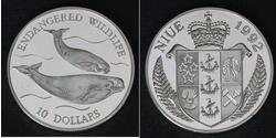 10 Dollar Niue Silver 