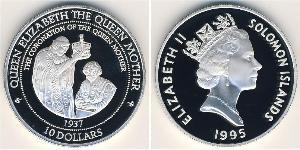 10 Dollar Solomon Islands Silver 