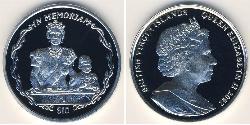 10 Dollar Virgin Islands Silver 