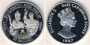 10 Dollar  Silver Elizabeth II (1926-2022)