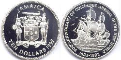 10 Dollar Jamaica (1962 - )  