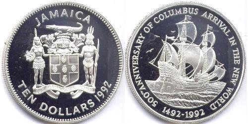 10 Dollar Jamaika (1962 - )  